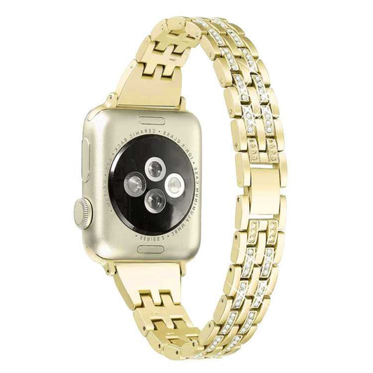 Strass Edelstahlarmband fĂĽr Apple Watch 7 41 mm | 6 & SE & 5 & 4 40 mm | 3 & 2 & 1 38 mm