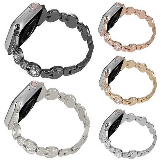 Strass Glitzer Armband fĂĽr Apple Watch SE 40mm | SE 44mm | 6 40mm | 6 44mm | 5 44mm | 5 40mm