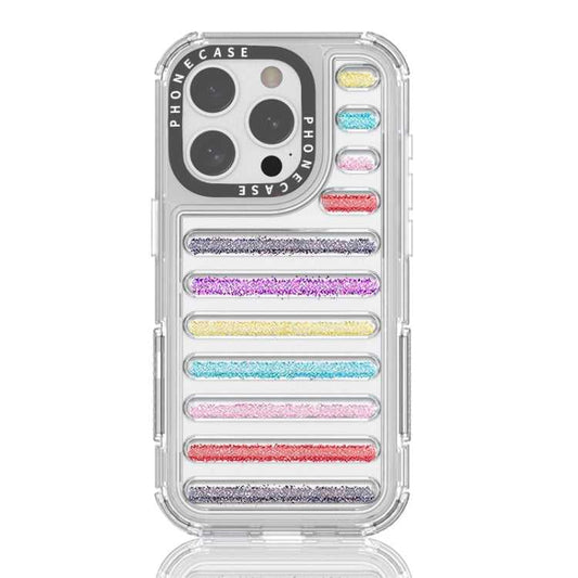 Glitzer TPU HandyhĂĽlle fĂĽr iPhone 15 Pro | 15 Plus / 14 Plus | 15 | 14 / 13 | 14 Pro