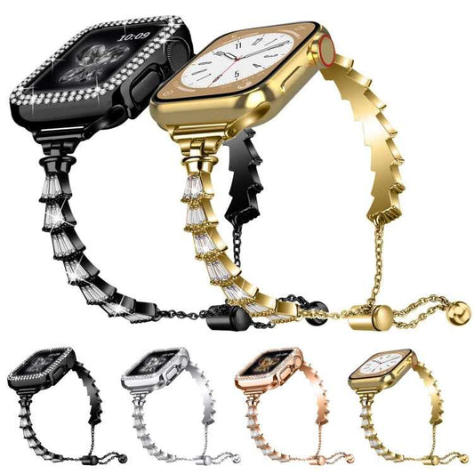 Strass Glitzer Armband fĂĽr Apple Watch Series 8&7 41mm, 8&7 45mm, Ultra 49mm