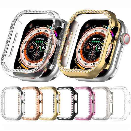 Strass PC SchutzhĂĽlle fĂĽr Apple Watch Serie 10 46mm | 10 42mm