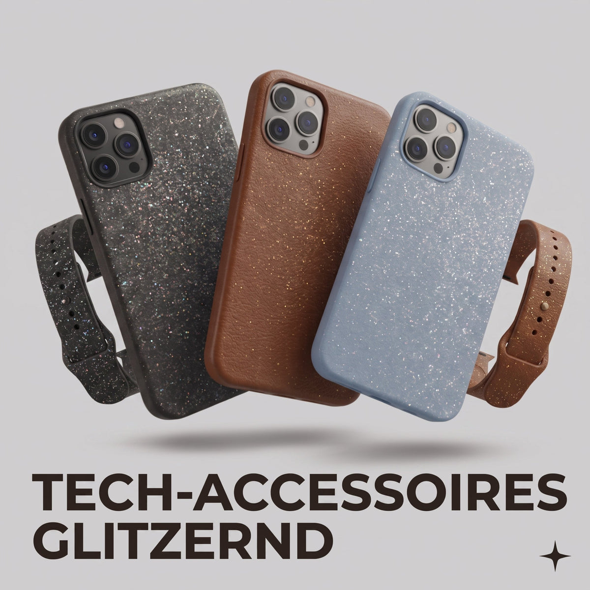 Glitzernde Tech-Accessoires