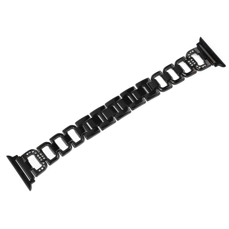 Strass Edelstahlarmband für Apple Watch Series 7 41 mm | 6 & SE & 5 & 4 40 mm | 3 & 2 & 1 38 mm