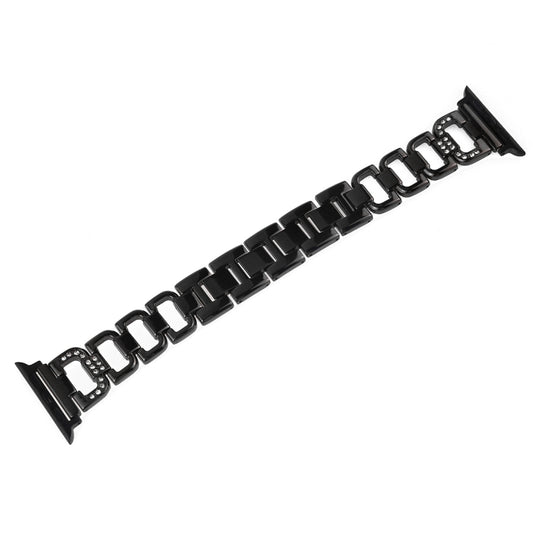 Strass Edelstahlarmband für Apple Watch Series 7 41 mm | 6 & SE & 5 & 4 40 mm | 3 & 2 & 1 38 mm