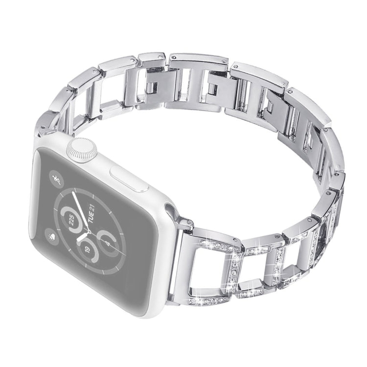 Strass Edelstahlarmband für Apple Watch Series 7 41 mm | 6 & SE & 5 & 4 40 mm | 3 & 2 & 1 38 mm