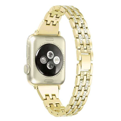 Strass Edelstahlarmband für Apple Watch 7 41 mm | 6 & SE & 5 & 4 40 mm | 3 & 2 & 1 38 mm