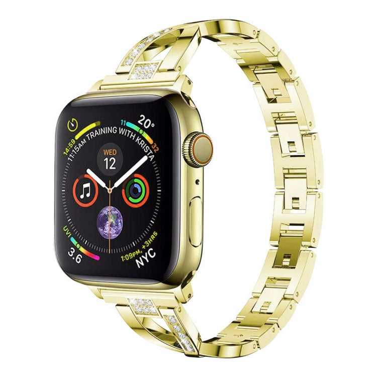 Strass Edelstahlarmband für Apple Watch 7 45mm | 6 & SE & 5 & 4 44mm | 3 & 2 & 1 42mm