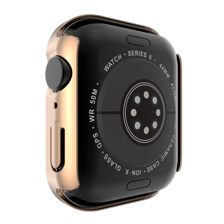 Strass PC Schutzhülle mit Schutzglas für Apple Watch 6 & SE & 5 & 4 40mm | 6 & SE & 5 & 4 44mm