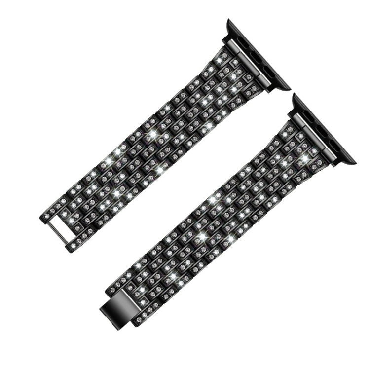 Strass Glitzer Armband für Apple Watch 7 41+45mm | 6 & SE & 5 & 4 40+44mm | 3 & 2 & 1 38+42mm