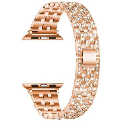 Strass Glitzer Armband für Apple Watch 7 41+45mm | 6 & SE & 5 & 4 40+44mm | 3 & 2 & 1 38+42mm