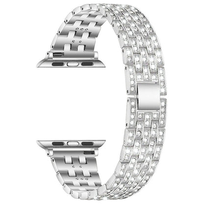 Strass Glitzer Armband für Apple Watch 7 41+45mm | 6 & SE & 5 & 4 40+44mm | 3 & 2 & 1 38+42mm