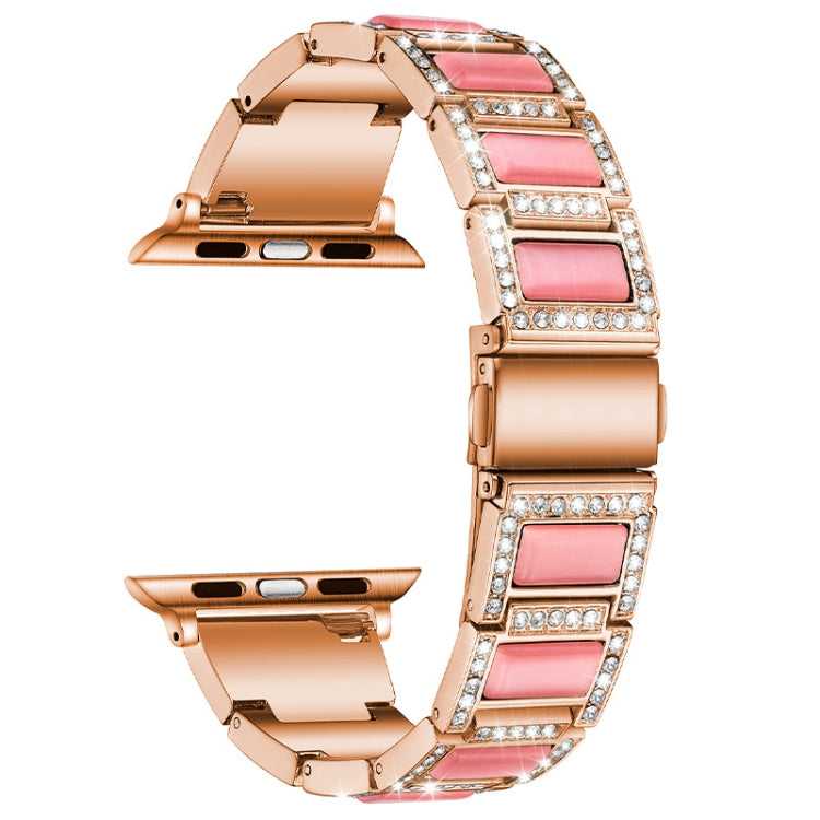 Strass Glitzer Armband für Apple Watch 7 41+45mm | 6 & SE & 5 & 4 40+44mm | 3 & 2 & 1 38+42mm