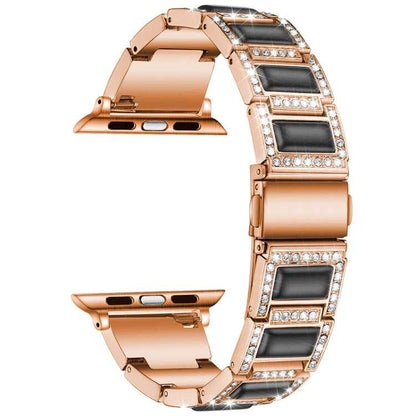 Strass Glitzer Armband für Apple Watch 7 41+45mm | 6 & SE & 5 & 4 40+44mm | 3 & 2 & 1 38+42mm