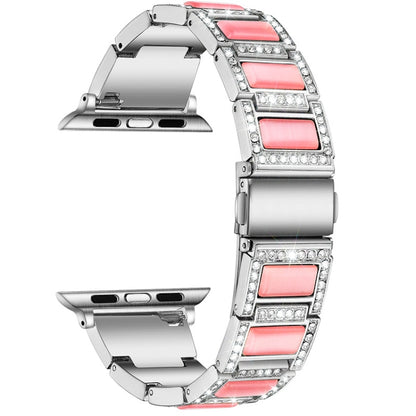 Strass Glitzer Armband für Apple Watch 7 41+45mm | 6 & SE & 5 & 4 40+44mm | 3 & 2 & 1 38+42mm