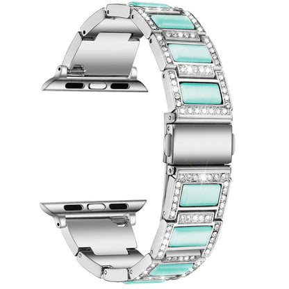 Strass Glitzer Armband für Apple Watch 7 41+45mm | 6 & SE & 5 & 4 40+44mm | 3 & 2 & 1 38+42mm
