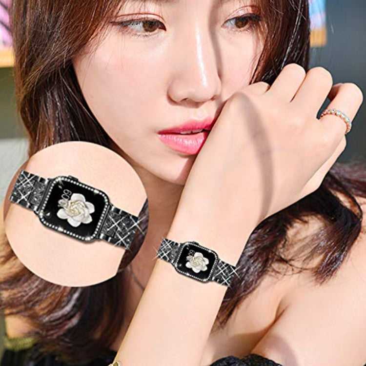 Strass Glitzer Armband für Apple Watch 7 45mm | 6&SE&5&4 44mm | 3&2&1 42mm | 7 41mm | 6&SE&5&4 40mm | 3&2&1 38mm