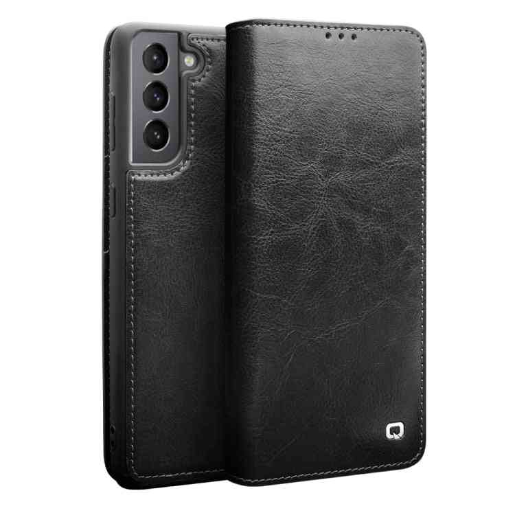 Echtleder Handyhülle für Samsung Galaxy Serie S21 | Serie S22