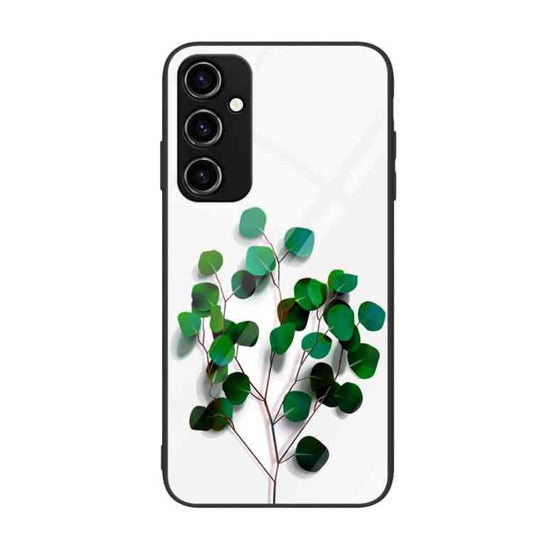 Handyhülle mit Glas-Rückseite & Motiv für Samsung Galaxy A14 5G