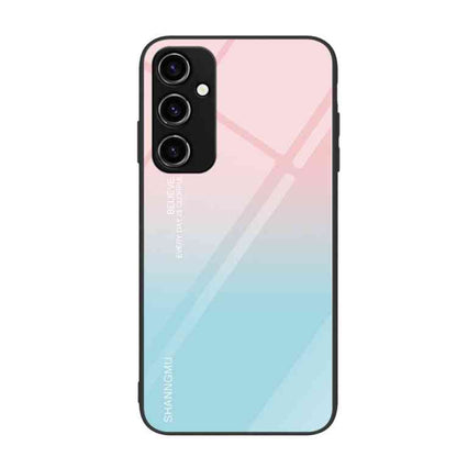 Handyhülle mit Glas-Rückseite & Motiv für Samsung Galaxy A14 5G
