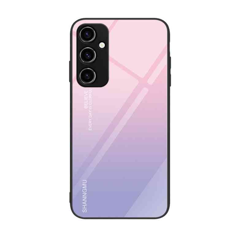Handyhülle mit Glas-Rückseite & Motiv für Samsung Galaxy A14 5G