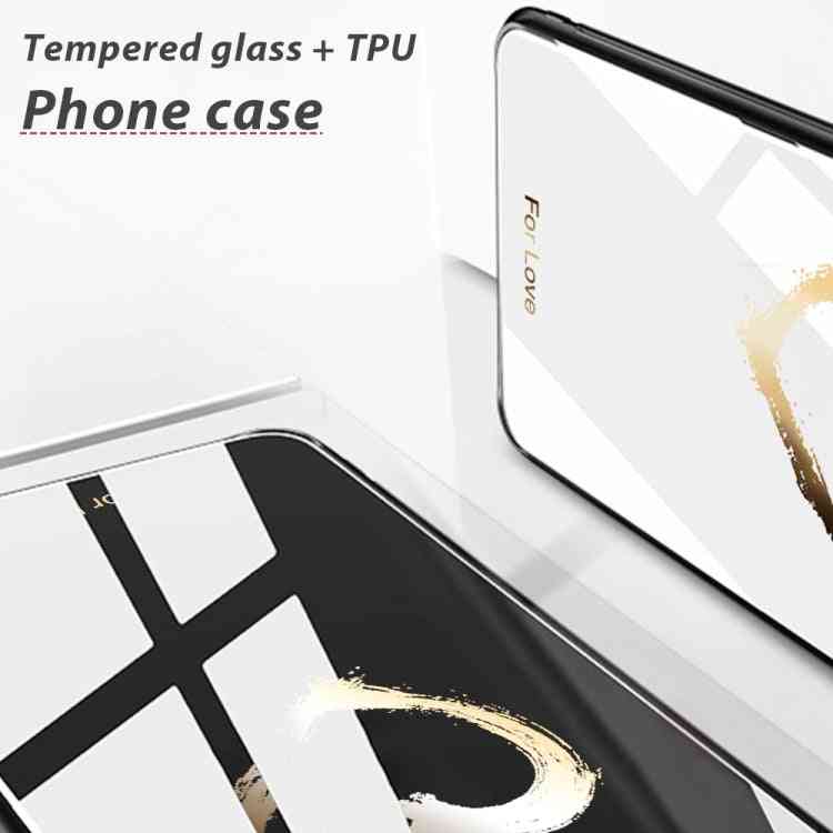Handyhülle mit Glas-Rückseite & Motiv für Samsung Galaxy A14 5G