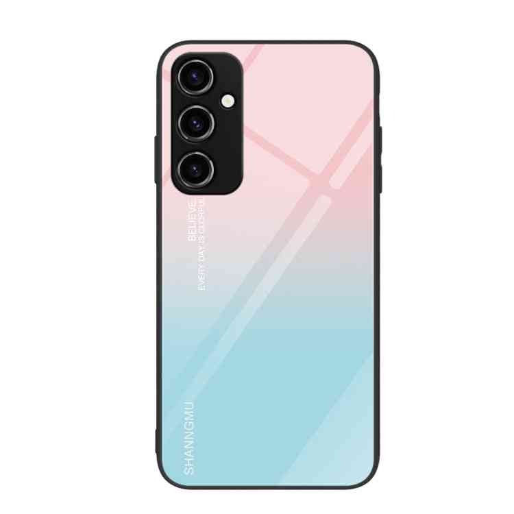 Handyhülle mit Glas-Rückseite & Motiv für Samsung Galaxy A54 5G