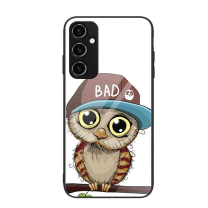 Handyhülle mit Glas-Rückseite & Motiv für Samsung Galaxy A54 5G