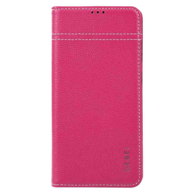 GEBEI Echtleder Handyhülle für Samsung Galaxy Serie S23