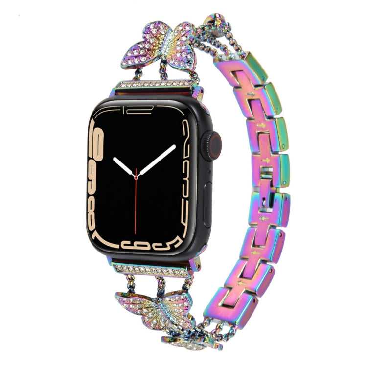 Glitzer Strass Schmetterling Armband für Apple Watch Series 8&7 45mm | 8&7 41mm