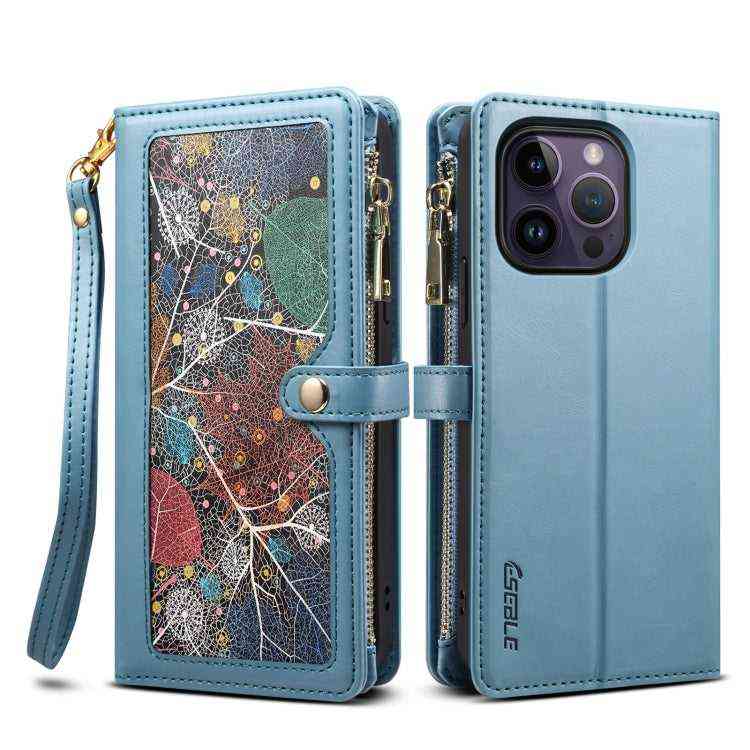 ESEBLE Leder Handyhülle RFID Schutz für iPhone 16e, 16 Pro Max, 16 Pro, 16 Plus, 16, 15 Pro Max, 15 Pro, 15 Plus, 15