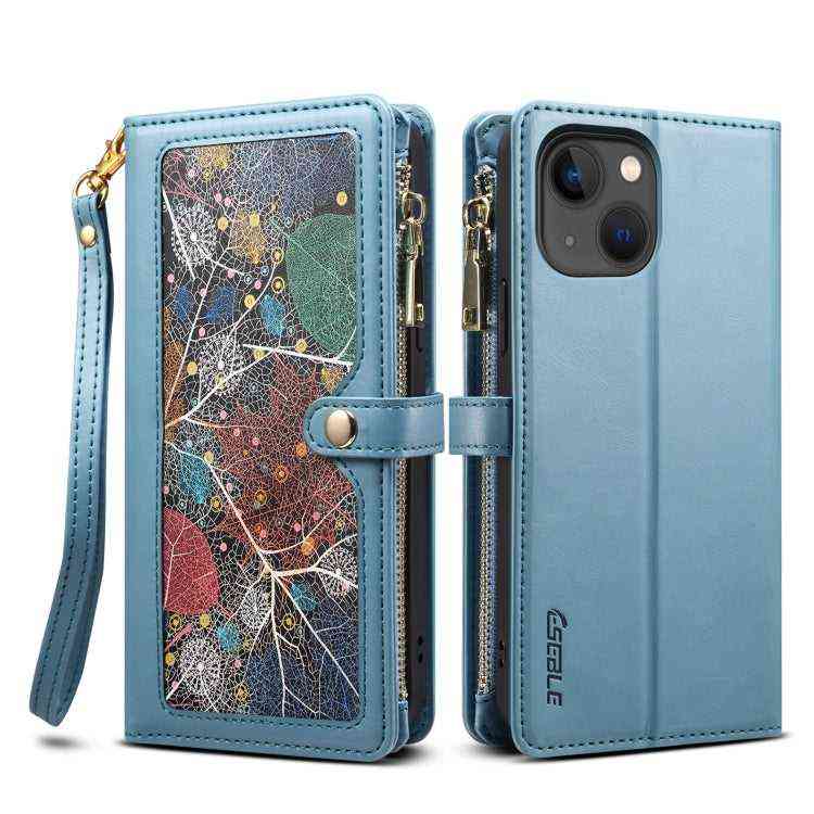 ESEBLE Leder Handyhülle RFID Schutz für iPhone 16e, 16 Pro Max, 16 Pro, 16 Plus, 16, 15 Pro Max, 15 Pro, 15 Plus, 15