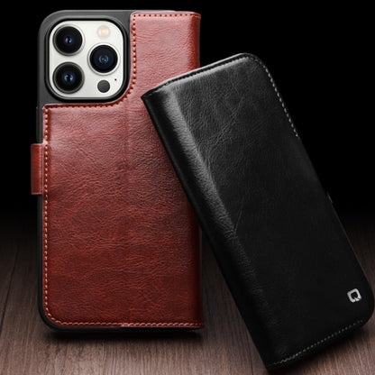 QIALINO Echtleder Hülle für Apple iPhone 18 | 17 | 15 mit Schnalle und Kartenfach
