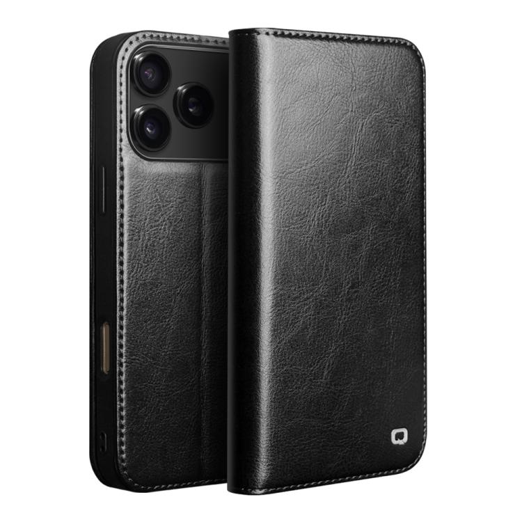 QIALINO Echtleder Handyhülle für Apple iPhone Serie 17 | 16 | 15 |