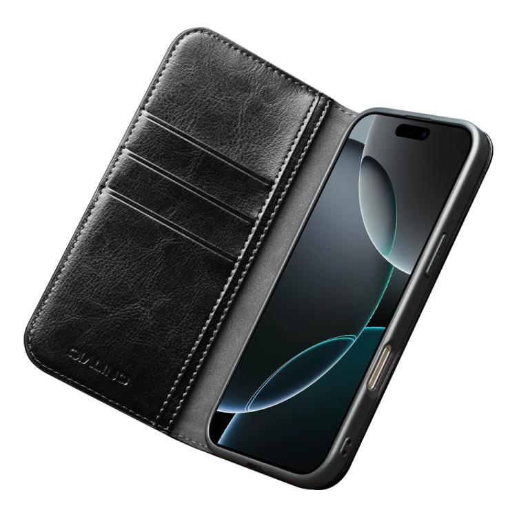 QIALINO Echtleder Handyhülle für Apple iPhone Serie 17 | 16 | 15 |