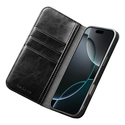 QIALINO Echtleder Handyhülle für Apple iPhone Serie 17 | 16 | 15 |