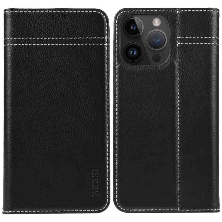 GEBEI Genuine Leather Phone Case for Apple iPhone 15 Series
