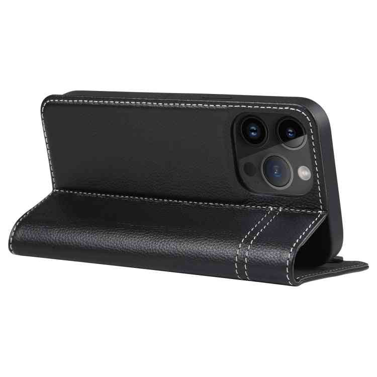 GEBEI Genuine Leather Phone Case for Apple iPhone 15 Series