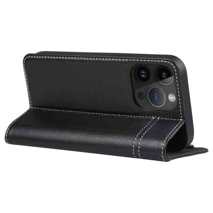 GEBEI Genuine Leather Phone Case for Apple iPhone 15 Series