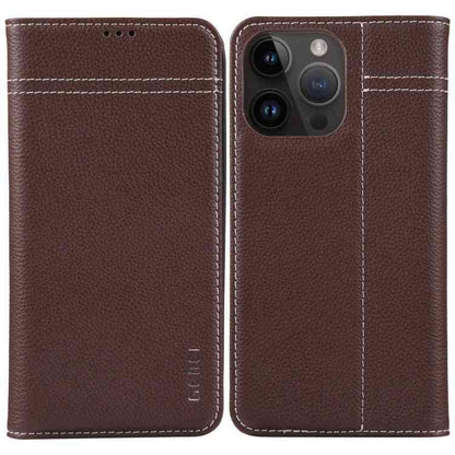 GEBEI Genuine Leather Phone Case for Apple iPhone 15 Series
