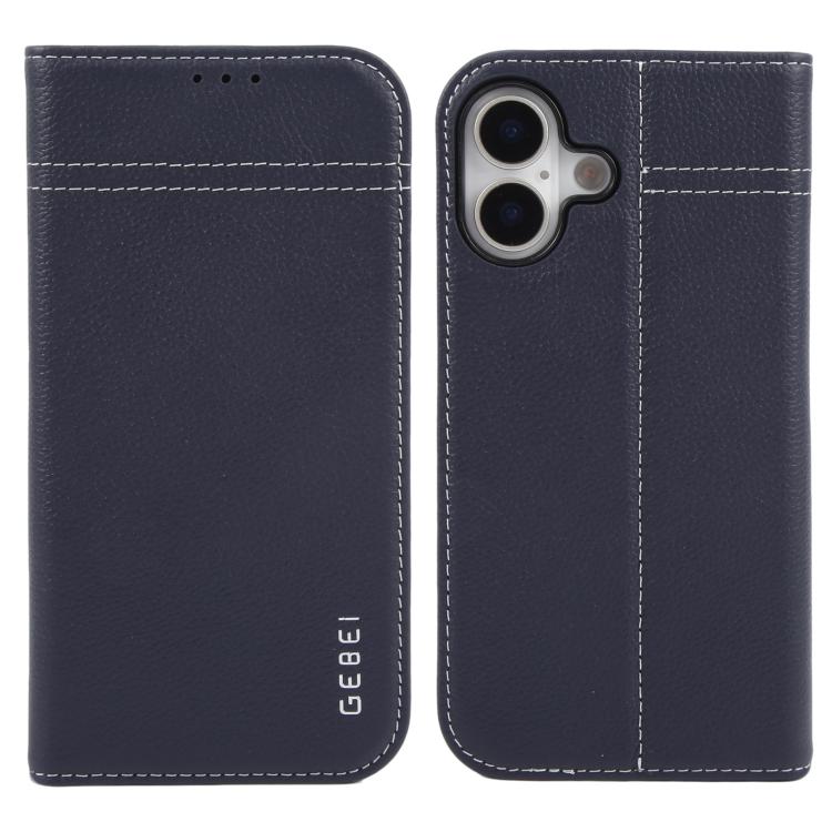 GEBEI Genuine Leather Phone Case for Apple iPhone 17 Series | 16 Series