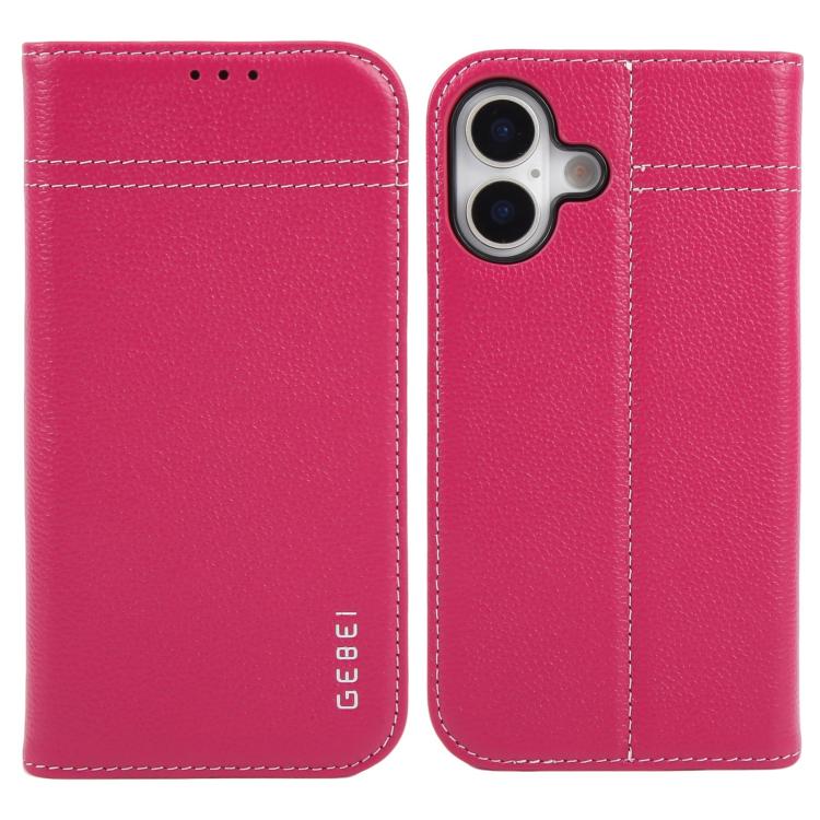 GEBEI Genuine Leather Phone Case for Apple iPhone 17 Series | 16 Series