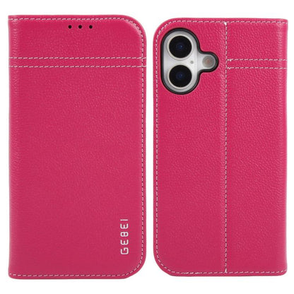 GEBEI Genuine Leather Phone Case for Apple iPhone 17 Series | 16 Series