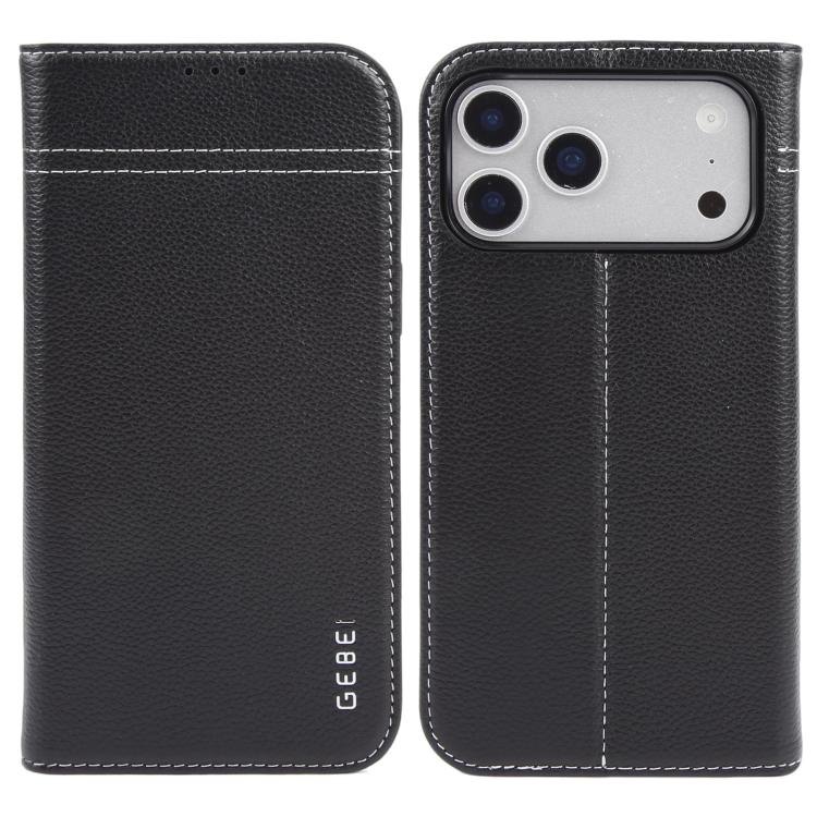 GEBEI Genuine Leather Phone Case for Apple iPhone 17 Series | 16 Series