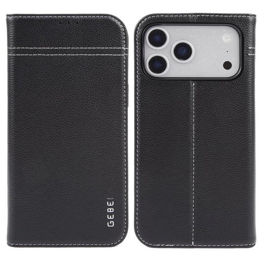 GEBEI Echtleder Handyhülle für Apple iPhone Serie 17 | Serie 16