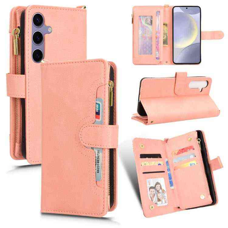 Leder Handyhülle mir Reißverschluss für Samsung Galaxy S25 | S25+ | S25 Ultra | S24 Ultra | S24+ | S24