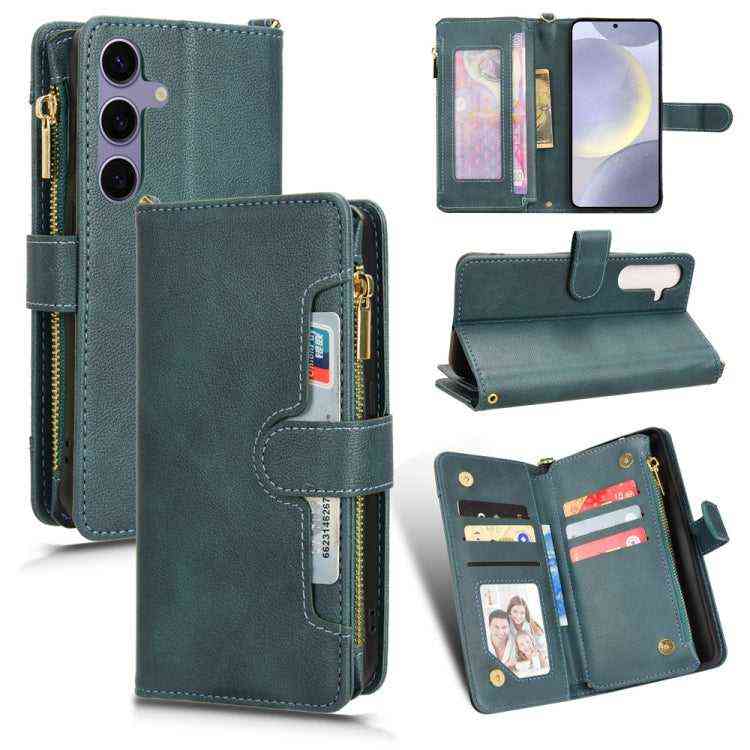 Leder Handyhülle mir Reißverschluss für Samsung Galaxy S25 | S25+ | S25 Ultra | S24 Ultra | S24+ | S24