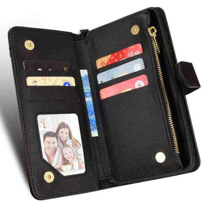 Leder Handyhülle mir Reißverschluss für Samsung Galaxy S25 | S25+ | S25 Ultra | S24 Ultra | S24+ | S24