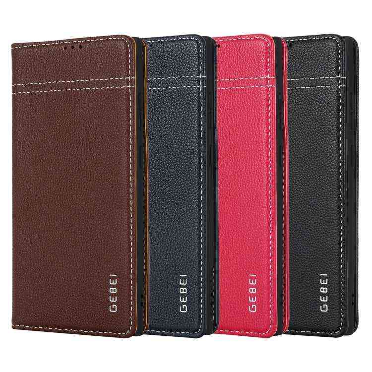 GEBEI Genuine Leather Phone Case for Apple iPhone 17 Series | 16 Series