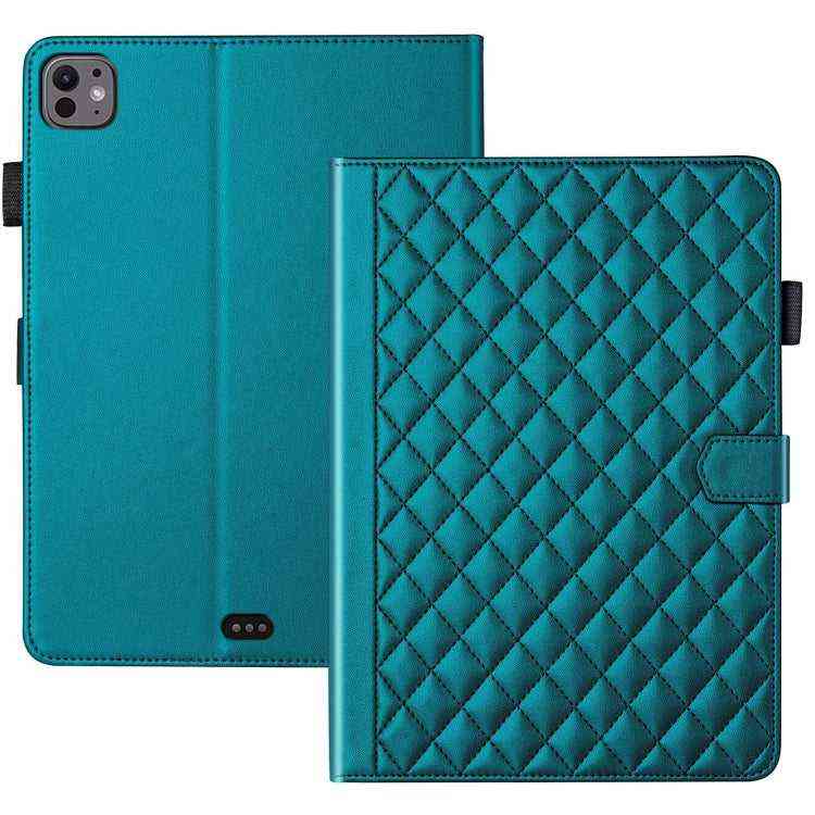 Rhombus Lattice Lederhülle für Smart Tablet, For iPad Pro 13 2024, For iPad Pro 11 2024, For iPad Pro 12.9 2022 / 2021 / 2020, For iPad Pro 11 2022 / 2021 / 2020