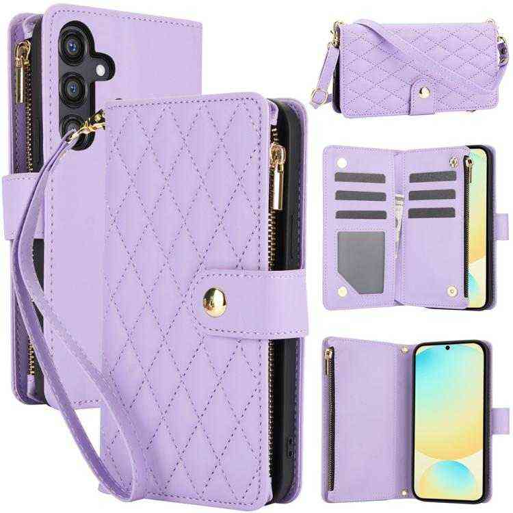 Leder Handyhülle mit Umhängeband für Samsung Galaxy S25 | S24 | S25+ / S24+ | S25 Ultra | S24 FE